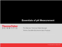 Essentials of Ph Measurement