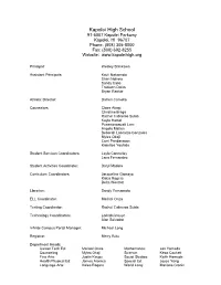 2018-2019 Registration Guide