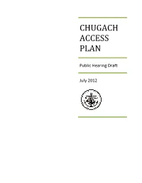 Chugach Access Plan