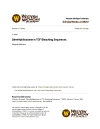 Dimethyldioxirane in TCF Bleaching Sequences