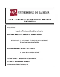 Proofs of Properties of Finite-Dimensional Vector Spaces Using Isabelle/HOL