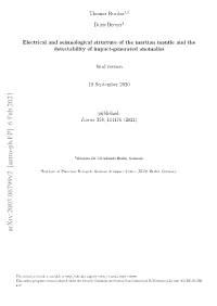 Arxiv:2003.06799V2 [Astro-Ph.EP] 6 Feb 2021