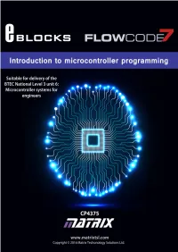 Introduction to Microcontroller Programming