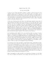 Mark R. Day 1967–1970