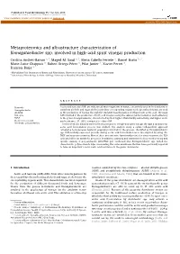 Metaproteomics and Ultrastructure Characterization of Komagataeibacter Spp