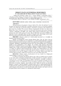 Present Status of Intertidal Biodiversity in and Around Mumbai (West Coast of India)