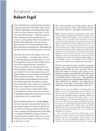 Robert Fogel Interview
