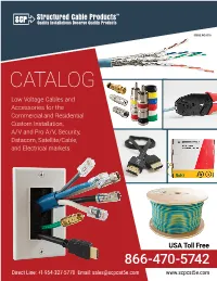 SCP Structured Cable Products