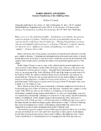 BABIES, BRAINS, and BODIES: Somatic Foundations of the Child Ego State
