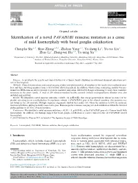 Identification of a Novel PAFAH1B1 Missense Mutation As a Cause Of
