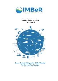 Imber Science Plan and Implementation Strategy (2016-2025)
