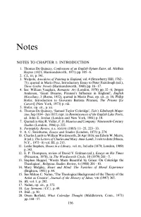 Notes to Chapter I: Introduction 1