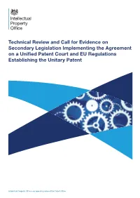 Technical Review / Unified Patents Court