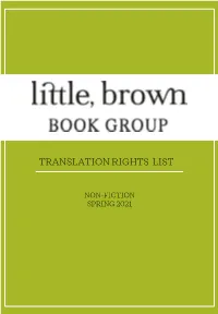 Translation Rights List