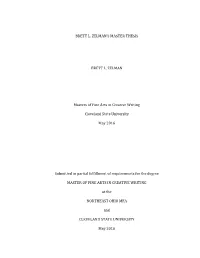 Views Led to Her Getting a Position Teaching Poetry in the Creative Writing Masters Program at Hunter