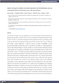 Spatial and Temporal Variability of Microbial Communities and Salt Distributions Across An