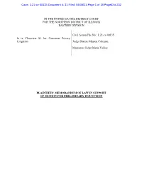 1:21-Cv-00135 Document #: 31 Filed: 04/09/21 Page 1 of 18 Pageid #:232