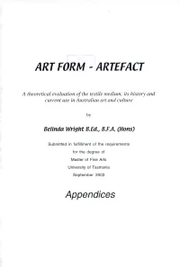 Art Form -- Artefact