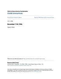 December 11Th 1996