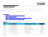 In Network ER Hospital List