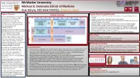 Mcmaster University Michael G