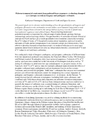 Paleoenvironmental Constraints from Paleosol-Loess Sequences: Evaluating Clumped (∆47) Isotopic Records in Biogenic and Pedogenic Carbonate
