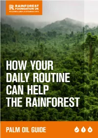 Palm Oil Guide Worldwide Demand for Palm Oil Is Expected to Double by 2050