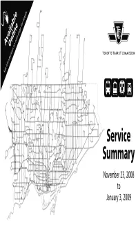 Service Summary