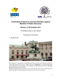 Confronting Intolerance and Discrimination Against Muslims in Public Discourse