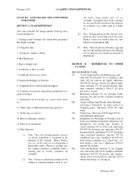 February 2007 CLASSIFICATION DEFINITIONS D9 - 1