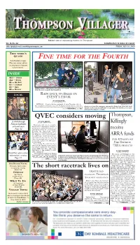 QVEC Considers Moving Thompson