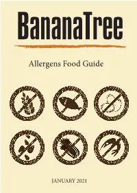 Allergens Food Guide