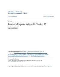 Preacher's Magazine Volume 22 Number 03 J