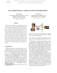 Deep Graphical Feature Learning for the Feature Matching Problem