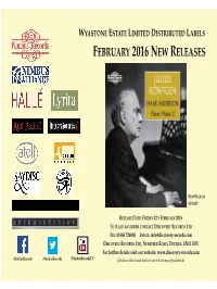 Feb 2016 Musicweb