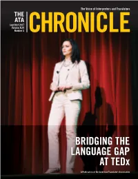 BRIDGING the LANGUAGE GAP at Tedx