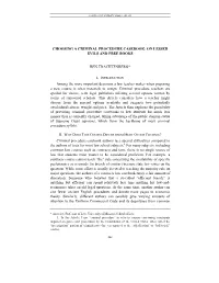 Choosing a Criminal Procedure Casebook: on Lesser Evils and Free Books