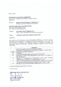 Sec Form 20-Is