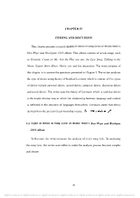 CHAPTER IV FINDING and DISCUSSION This Chapter Presents