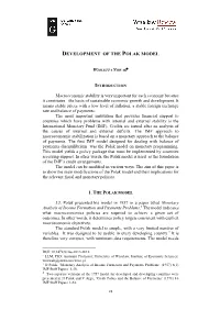Development of the Polak Model