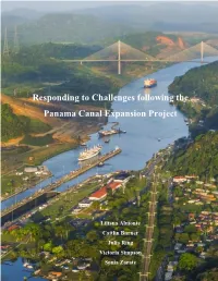 Responding to Challenges Following the Panama Canal Expansion Project
