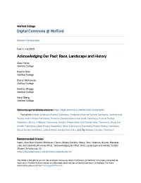 Acknowledging Our Past: Race, Landscape and History