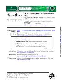 CD27 CD70 Is Downregulated by Interaction With