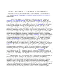 Overview of Ece Theory : the Collapse of the Standard Model