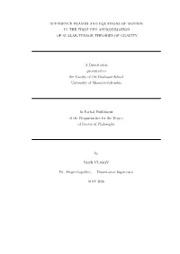 Reference Frames and Equations of Motion in the First Ppn Approximation of Scalar-Tensor Theories of Gravity