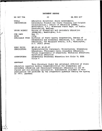 ED 067 754 TITLE INSTITUTION Interstate Project for State Planning and Program Washington, DC