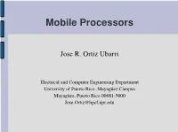 Mobile Processors
