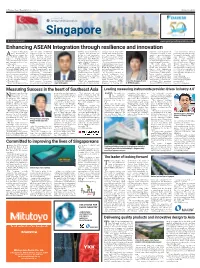 Enhancing ASEAN Integration Through Resilience and Innovation