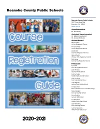 RCPS 2020-2021 Registration Guide