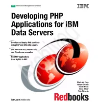 Developing PHP Applications for IBM Database Servers